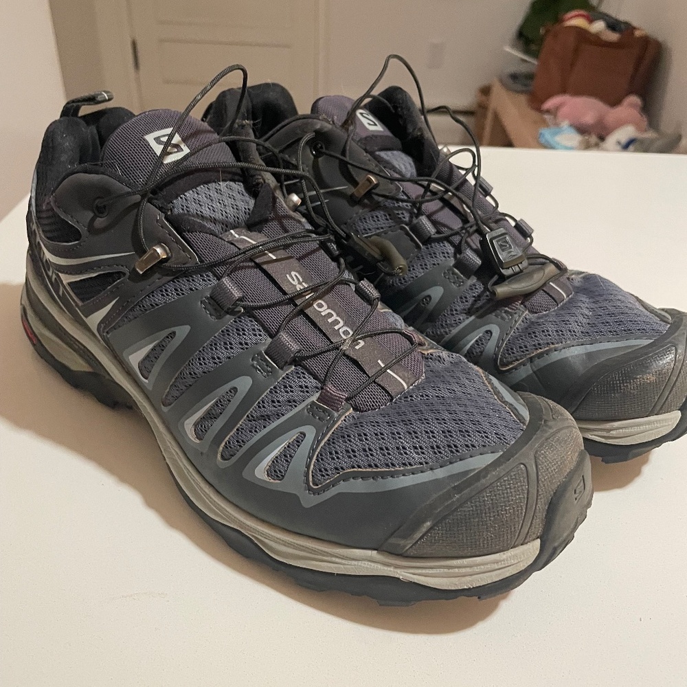 Salomon Gray Sneakers